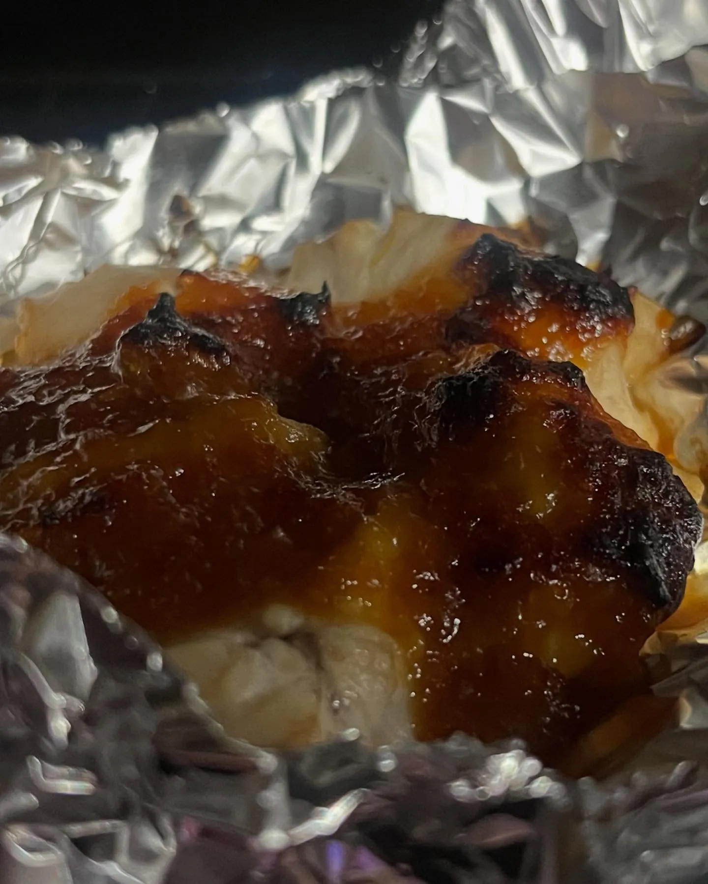 ブリの白子の味噌ホイル焼き¥650-