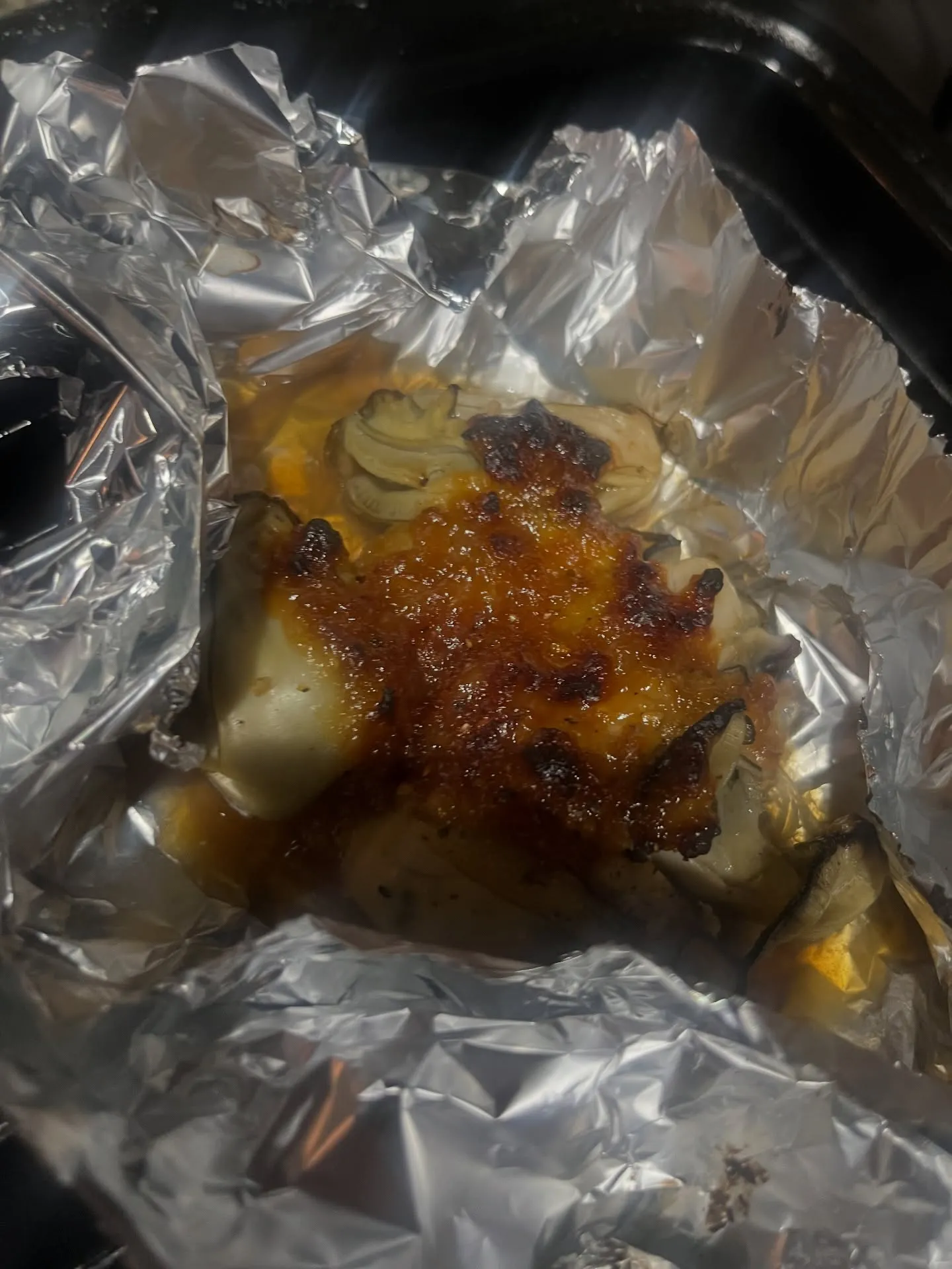 牡蠣の味噌ホイル焼き🦪¥790-