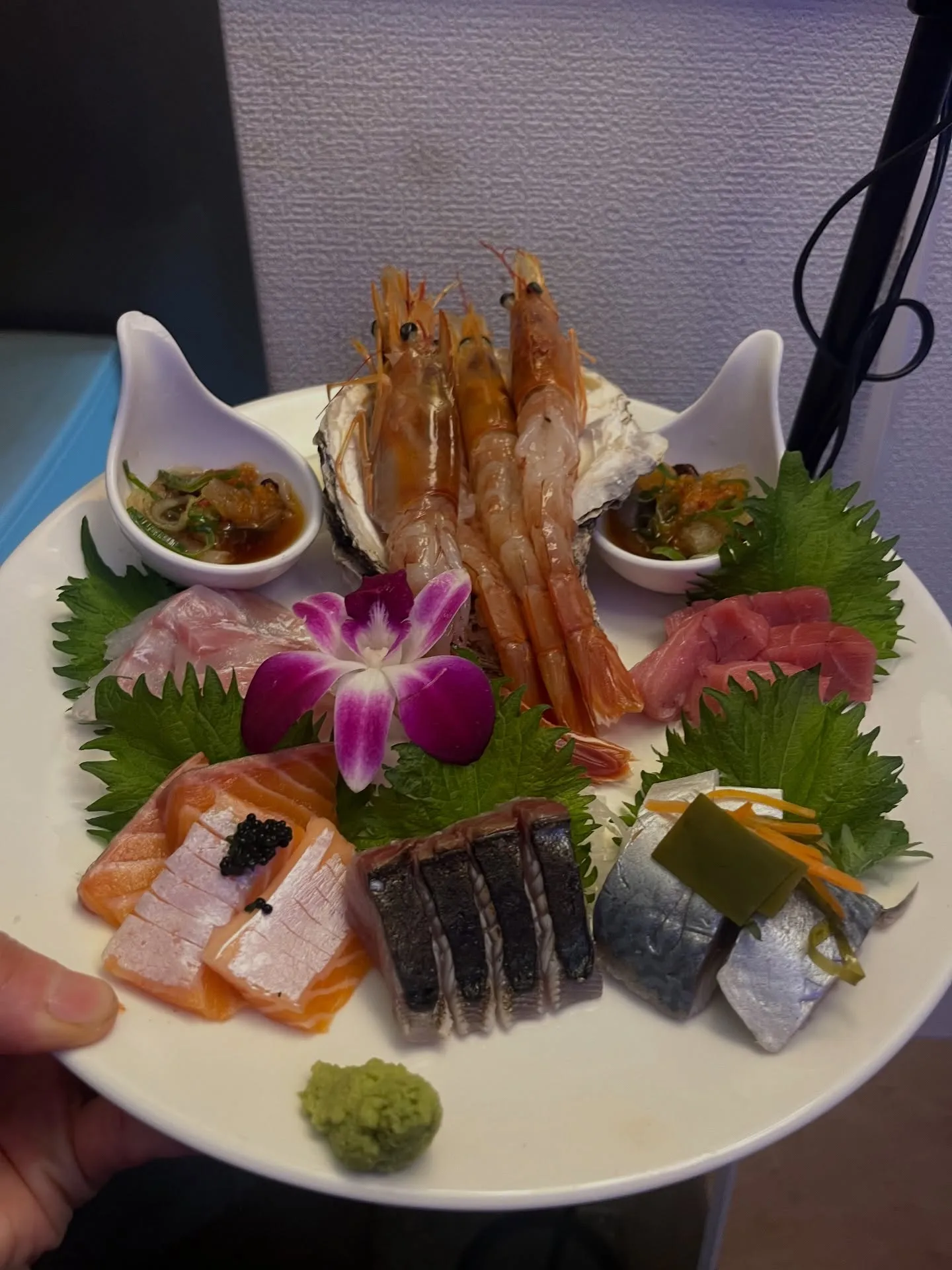 海ほたるの新鮮なお造り盛り合わせ紹介🐟