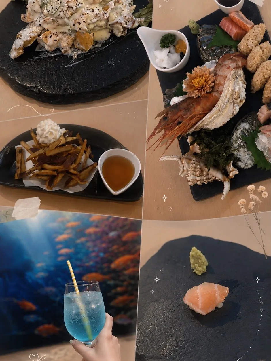 ♯バイトのスタッフが食べに来てくれた時の写真
